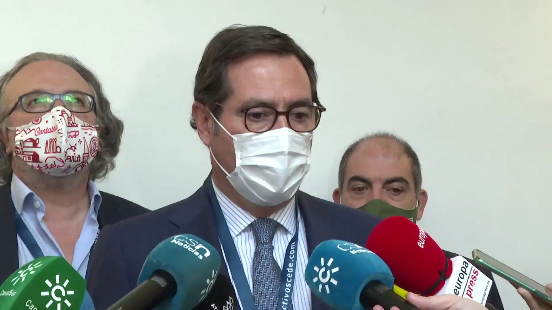 Garamendi denuncia que las reformas laborales que está pidiendo Europa a España "no son las que nos cuentan" Garamendi denuncia que las reformas laborales que está pidiendo Europa a España "no son las que nos cuentan"