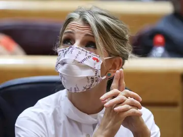 Yolanda Díaz dice que "técnicamente" no se puede derogar la reforma laboral y asegura "que no va a tocar" el despido Yolanda Díaz dice que "técnicamente" no se puede derogar la reforma laboral y asegura "que no va a tocar" el despido