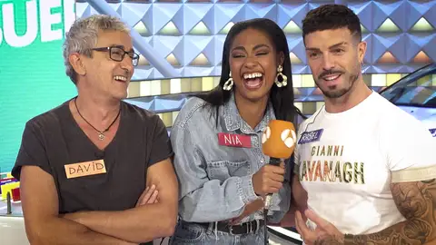 David Fernández, Nia Correia y Rasel Abad, pletóricos tras tirar a La ruleta: “Parece fácil, pero no lo es” Entrevista exclusiva