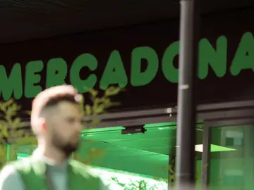 Imagen de archivo de un supermercado de Mercadona Imagen de archivo de un supermercado de Mercadona
