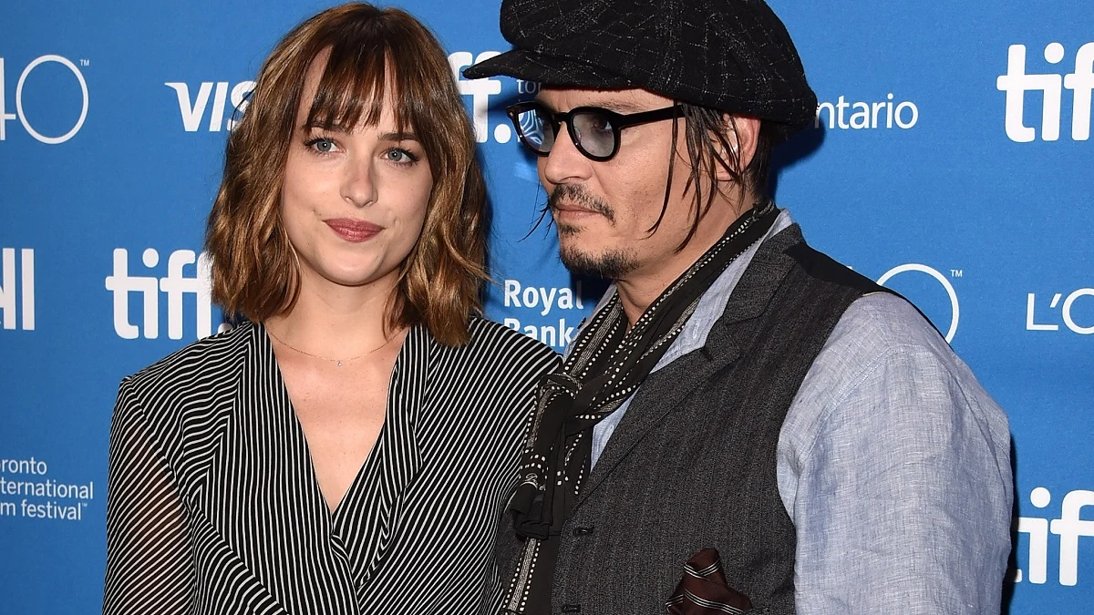 Dakota Johnson y Johnny Depp