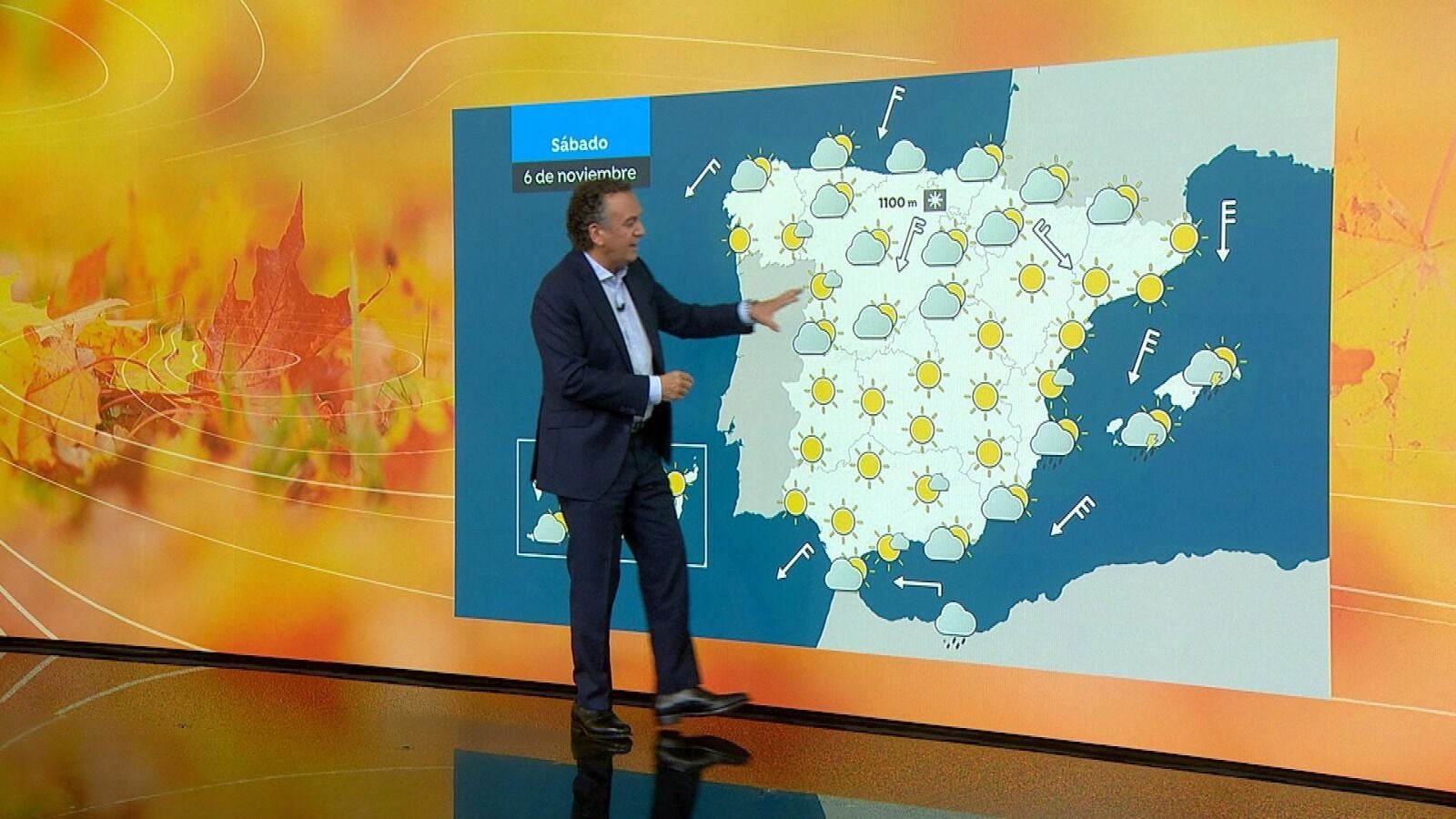 Se mantienen las temperaturas frías con la amenaza de una DANA que podría llegar en las próximas horas