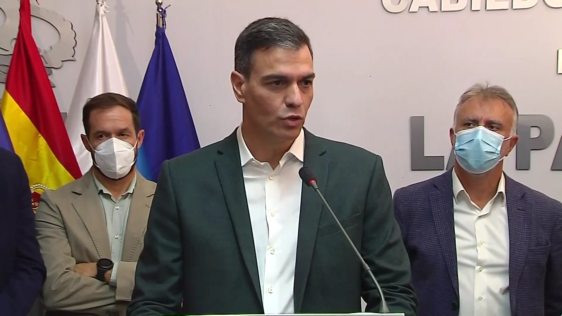Las nuevas ayudas anunciadas por Pedro Sánchez, para los afectados por la erupción volcánica, en su sexta visita a La Palma Las nuevas ayudas anunciadas por Pedro Sánchez, para los afectados por la erupción volcánica, en su sexta visita a La Palma