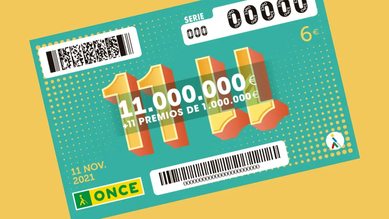 Sorteo 11 del 11 de la ONCE 2021