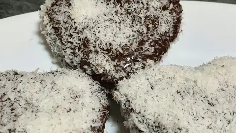 Galletas al estilo lamington