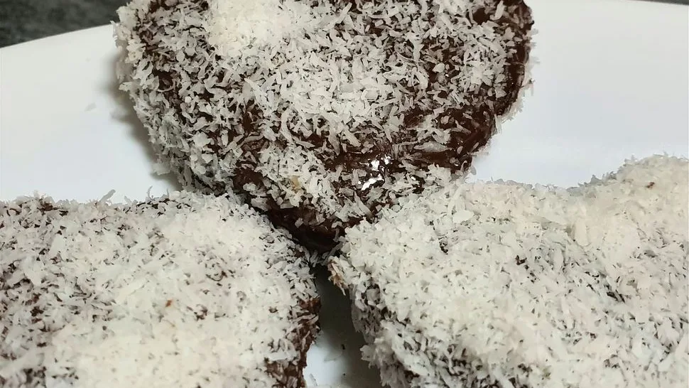 Galletas al estilo lamington