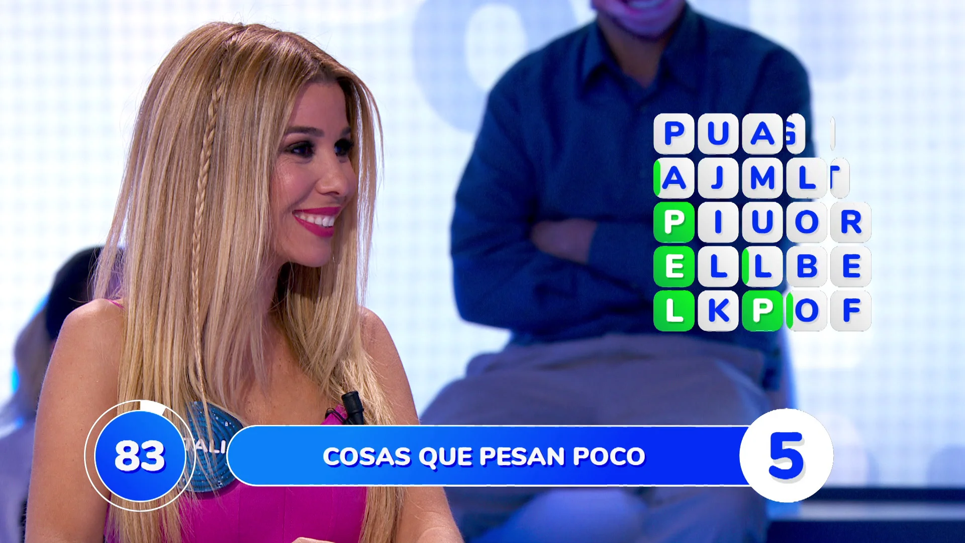 “Me vuelvo loca”, el ímpetu de Natalia Rodríguez sorprende a todos en la ‘Sopa de Letra’ “Me vuelvo loca”, el ímpetu de Natalia Rodríguez sorprende a todos en la ‘Sopa de Letra’