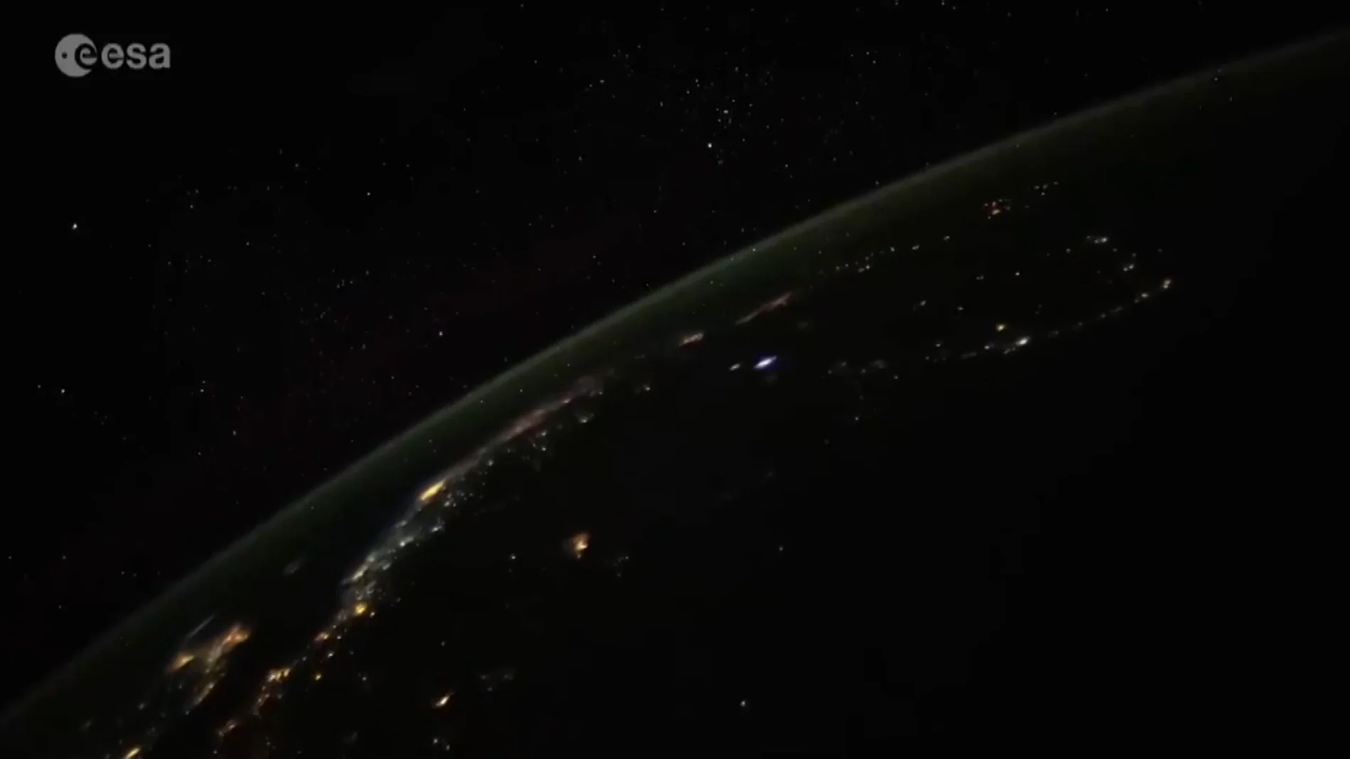 Thomas Pesquet publica un time-lapse en la Estación Espacial Internacional