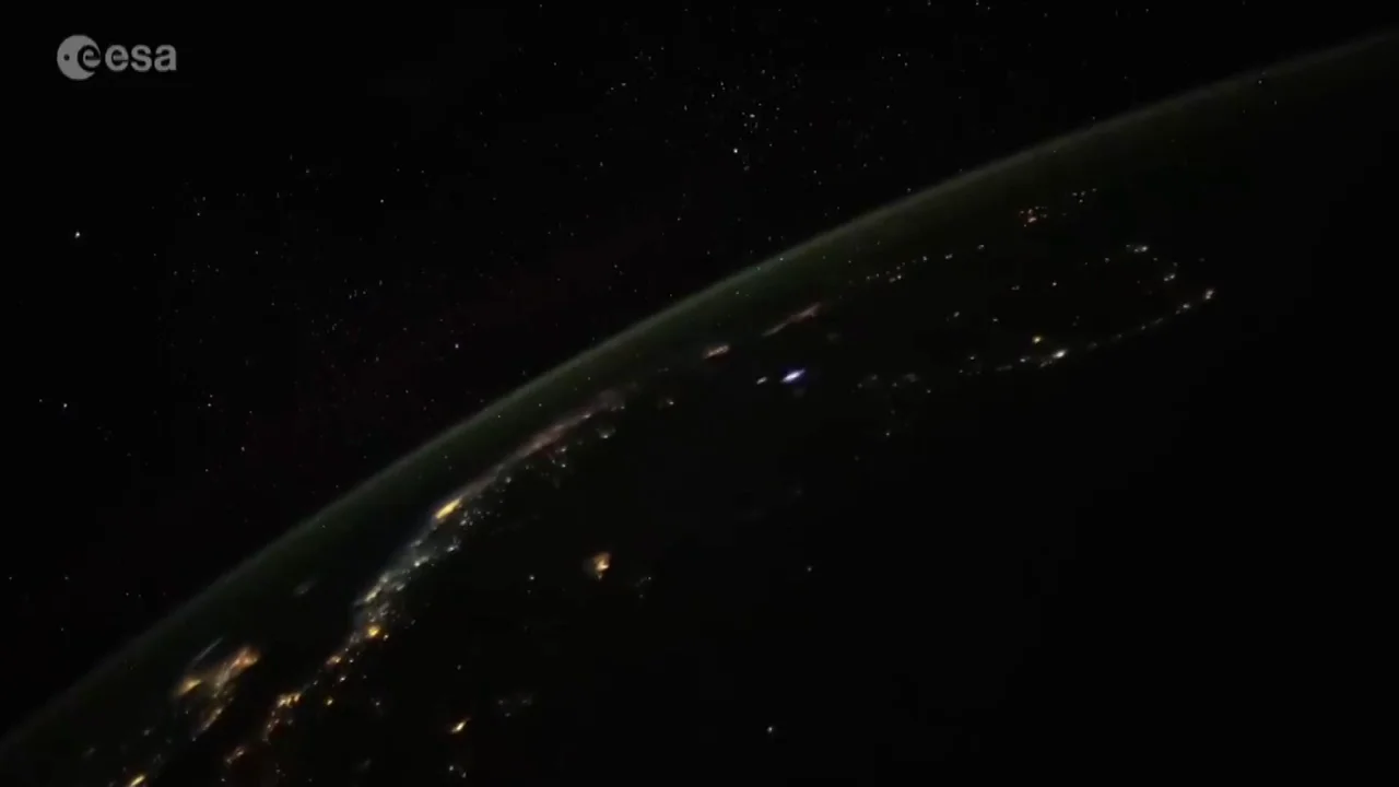 Thomas Pesquet publica un time-lapse en la Estación Espacial Internacional Thomas Pesquet publica un time-lapse en la Estación Espacial Internacional