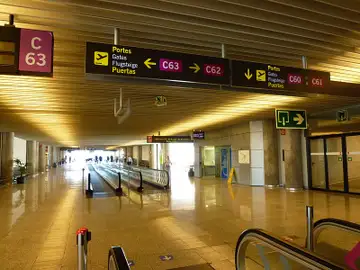 Imagen de archivo de un aeropuerto. Imagen de archivo de un aeropuerto.