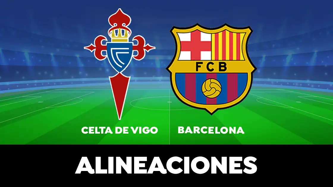 Alineación del Barcelona hoy contra el Celta de Vigo en el partido de la Liga Santander Alineación del Barcelona hoy contra el Celta de Vigo en el partido de la Liga Santander