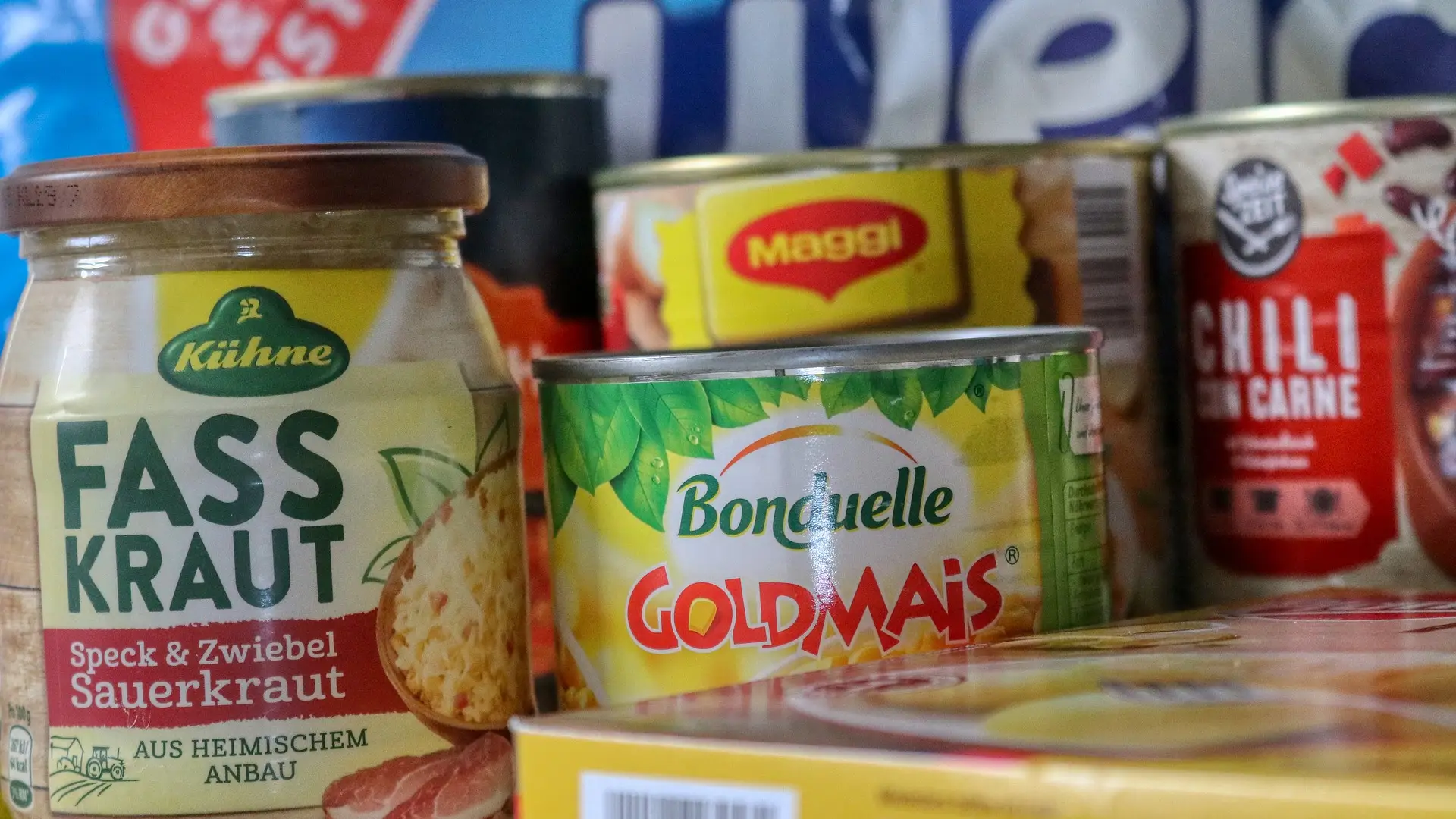 Latas de comida