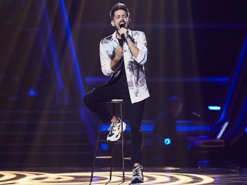 Jesús Peguero canta ‘Arráncame’ en los Asaltos de ‘La Voz’