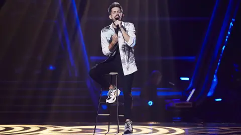 Jesús Peguero canta ‘Arráncame’ en los Asaltos de ‘La Voz’ Jesús Peguero canta ‘Arráncame’ en los Asaltos de ‘La Voz’