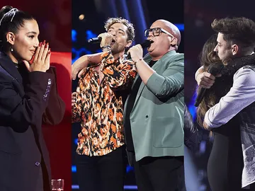 Fin de los primeros Asaltos de 'La Voz': los coaches, en shock tras el cambio de reglas del juego Fin de los primeros Asaltos de 'La Voz': los coaches, en shock tras el cambio de reglas del juego