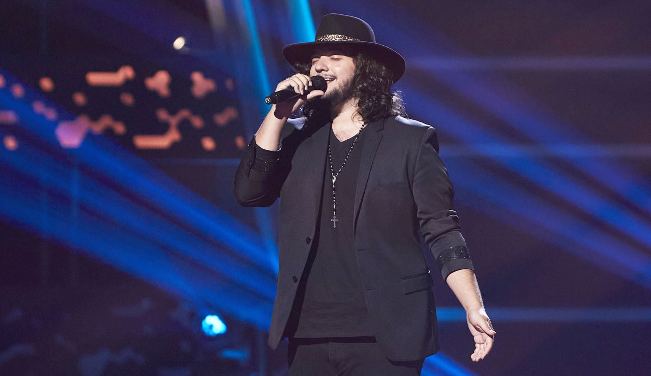 Ezequiel Montoya canta ‘Toda una vida’ en los Asaltos de ‘La Voz’