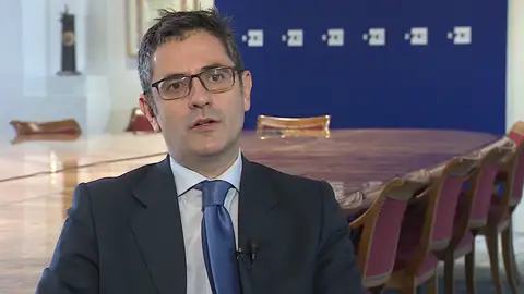 Félix Bolaños asegura que el procés "está terminado" y defiende a Sánchez ante la popularidad de Yolanda Díaz Félix Bolaños asegura que el procés "está terminado" y defiende a Sánchez ante la popularidad de Yolanda Díaz