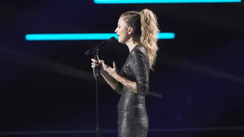 Viku canta ‘Manos de tijera’ en los Asaltos de ‘La Voz’ Viku canta ‘Manos de tijera’ en los Asaltos de ‘La Voz’