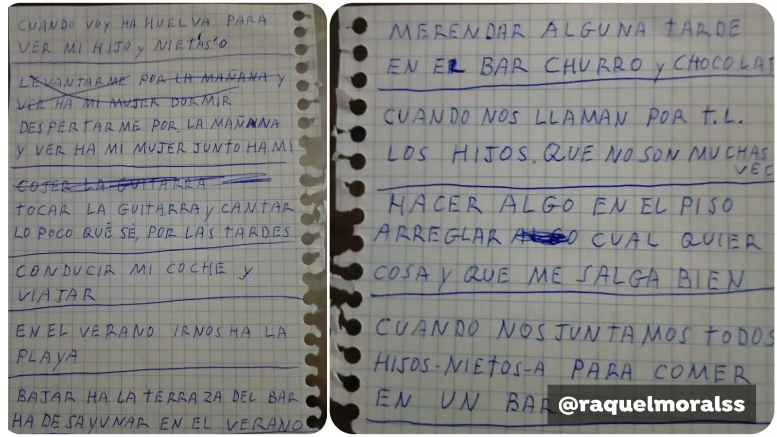 La carta viral de un abuelo con las cosas que le hacen feliz que he dejado a su nieta "personalmente destrozada" La carta viral de un abuelo con las cosas que le hacen feliz que he dejado a su nieta "personalmente destrozada"