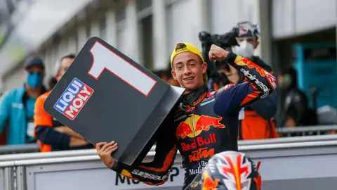 Deportes Antena 3 (07-11-21) Pedro Acosta gana el mundial de Moto 3 y se convierte en el campeón español más joven de la historia Deportes Antena 3 (07-11-21) Pedro Acosta gana el mundial de Moto 3 y se convierte en el campeón español más joven de la historia