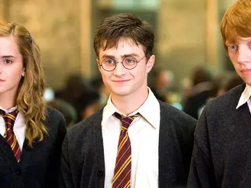Emma Watson, Daniel Radcliffe y Rupert Grint en 'Harry Potter' Emma Watson, Daniel Radcliffe y Rupert Grint en 'Harry Potter'