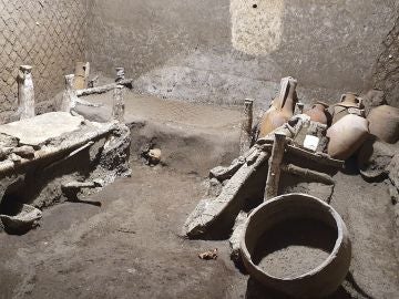 Habitación encontrada en Pompeya