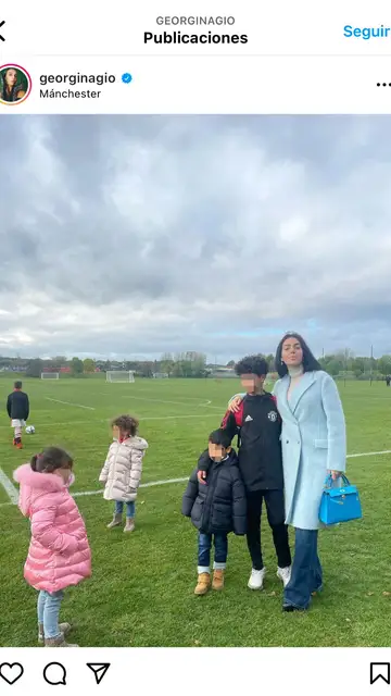 Partido de futbol Georgina Rodríguez Georgina Rodríguez