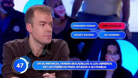 ¿Fernando Romay o Kirk Douglas? El dato que despista a Jaime en ‘Una de Cuatro’ ¿Fernando Romay o Kirk Douglas? El dato que despista a Jaime en ‘Una de Cuatro’