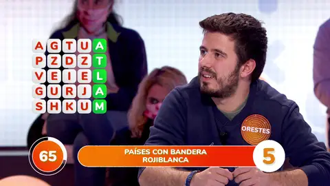 ¡Imparable! Orestes, en solitario, resuelve al completo la ‘Sopa de Letras’ ¡Imparable! Orestes, en solitario, resuelve al completo la ‘Sopa de Letras’