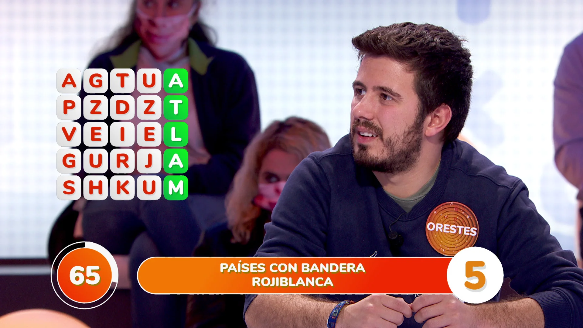 &iexcl;Imparable! Orestes, en solitario, resuelve al completo la &lsquo;Sopa de Letras&rsquo;