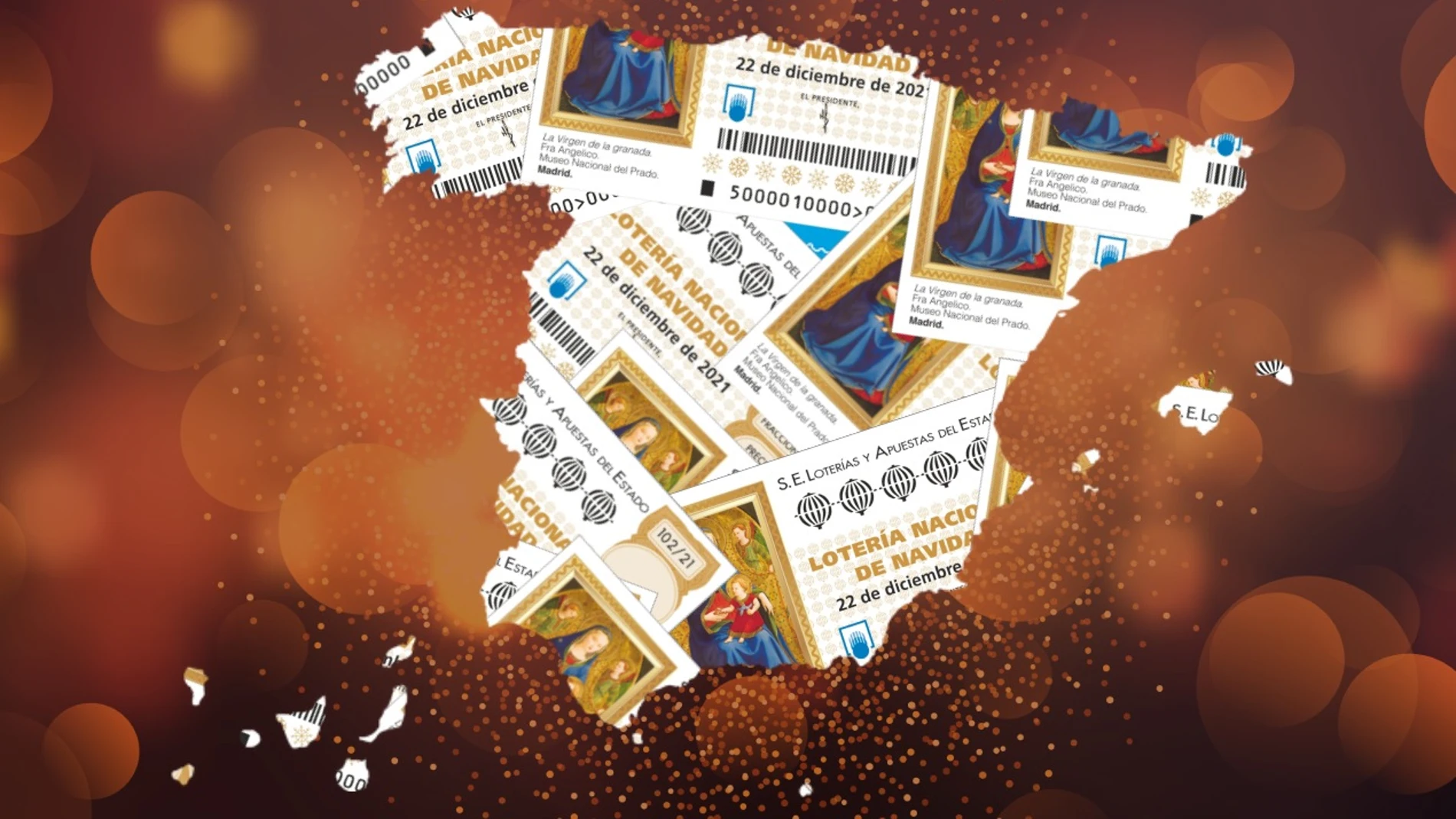 Mapa Lotería de Navidad 2021 Mapa Lotería de Navidad 2021