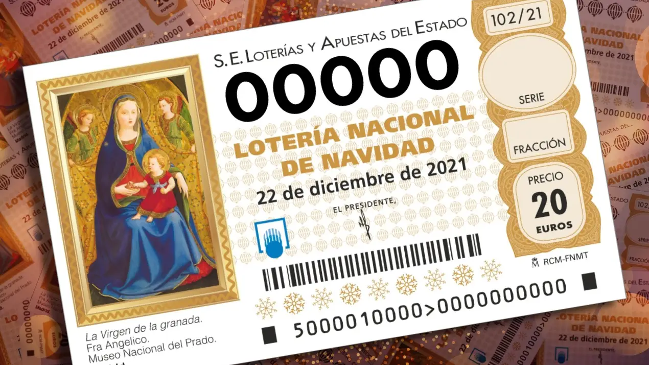 Número 00000 de la Lotería de Navidad Número 00000 de la Lotería de Navidad