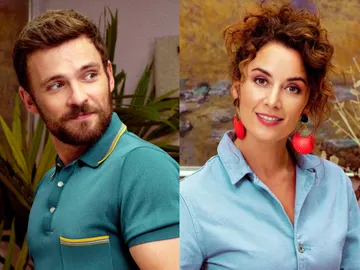 Adam Jezierski y Lucía Barrado son Medina y Sonia en 'Amar es para siempre' Adam Jezierski y Lucía Barrado son Medina y Sonia en 'Amar es para siempre'