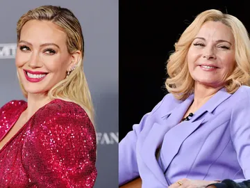 Hilary Duff y Kim Cattrall Hilary Duff y Kim Cattrall