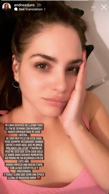 Andrea Duro, ¿se muda con Ale Galán?