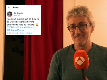 David Fern&aacute;ndez descubre qu&eacute; opinan de &eacute;l en las redes sociales: "Me parece una falta de respeto"