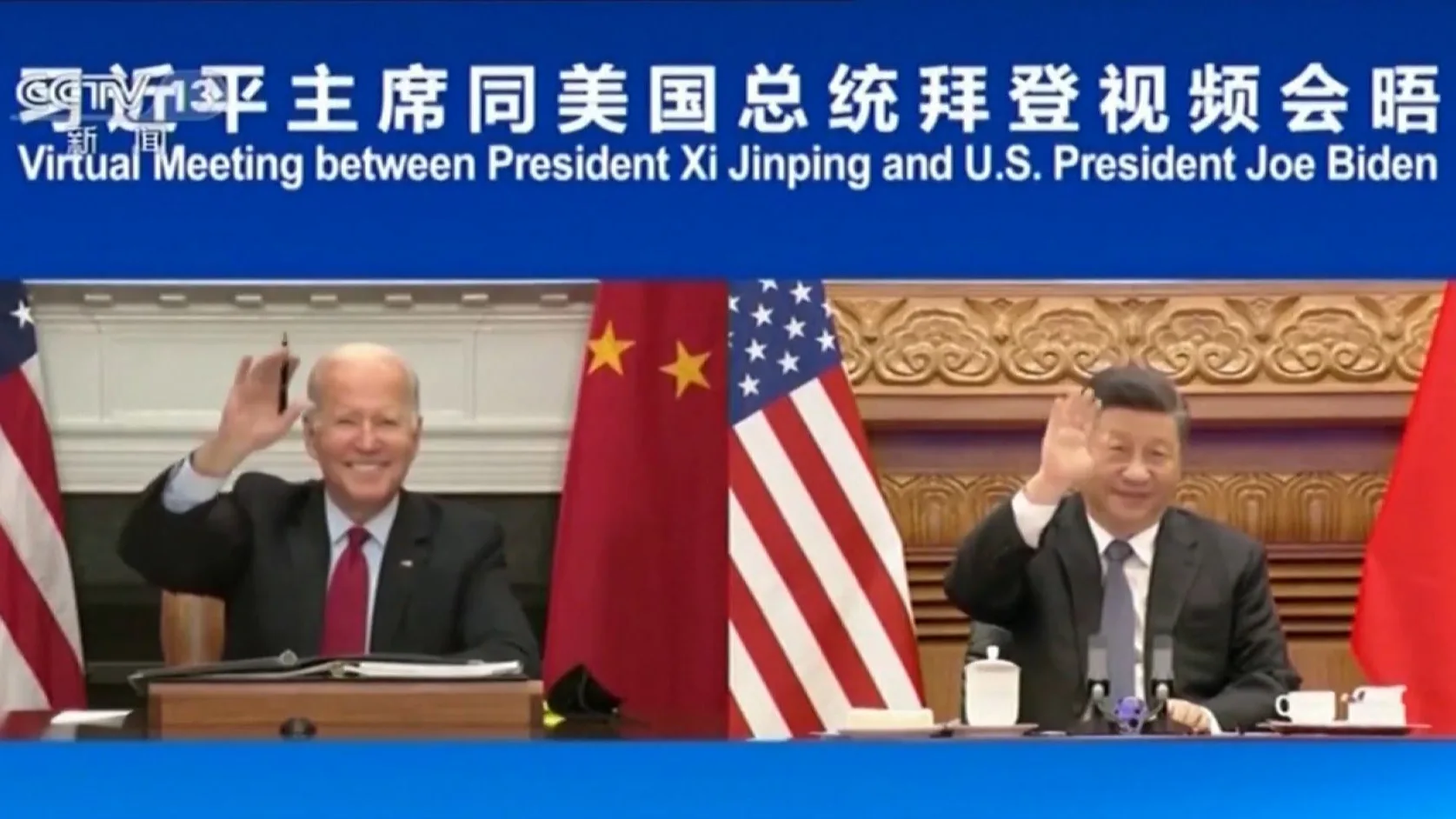 Reuni&oacute;n entre Biden y Xi Jinping
