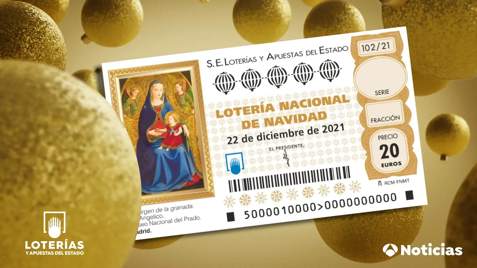 Número de la Lotería de Navidad 2021 Número de la Lotería de Navidad 2021