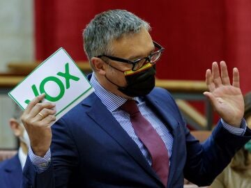 Vox cumple con la amenaza de presentar una enmienda a la totalidad de los Presupuestos andaluces para 2022