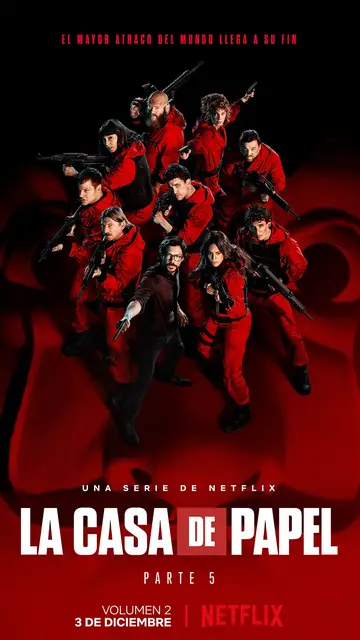 Póster final de 'La Casa de Papel' Póster final de 'La Casa de Papel'