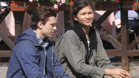 Tom Holland y Zendaya en 'SpiderMan' Tom Holland y Zendaya en 'SpiderMan'