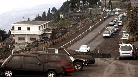 La Palma cubierta de ceniza La Palma cubierta de ceniza