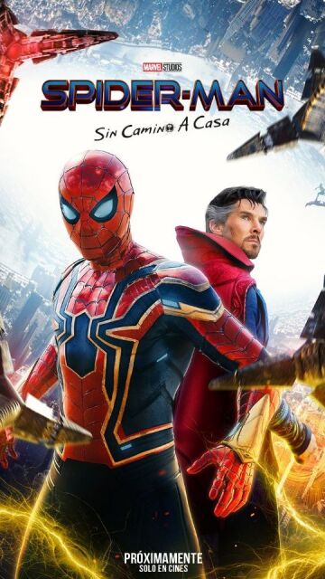 Póster de 'SpiderMan: Sin camino a casa'