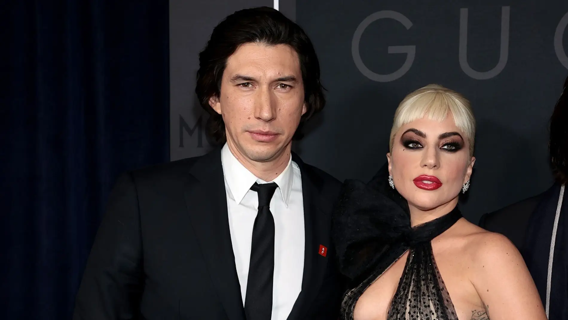Adam Driver y Lady Gaga en la premiere de 'House of Gucci'