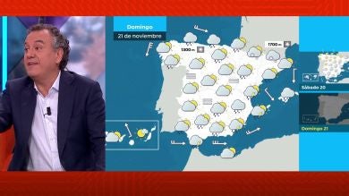 Roberto Brasero nos explica el temporal de lluvias que se acerca y dará paso a temperaturas de invierno