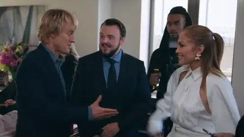 Jennifer Lopez, Owen Wilson y John Bradley en 'Cásate conmigo' Jennifer Lopez, Owen Wilson y John Bradley en 'Cásate conmigo'