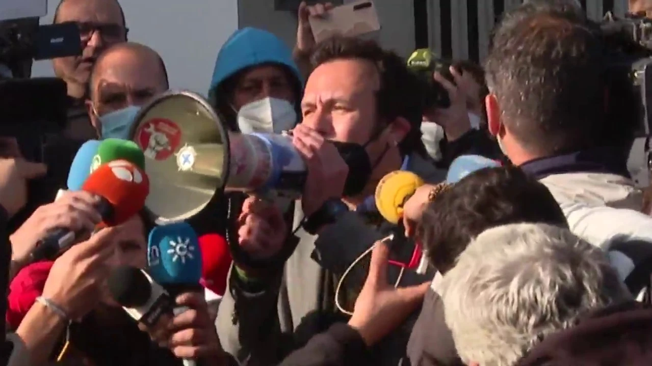 Kichi apoya la protesta de Cádiz Kichi apoya la protesta de Cádiz