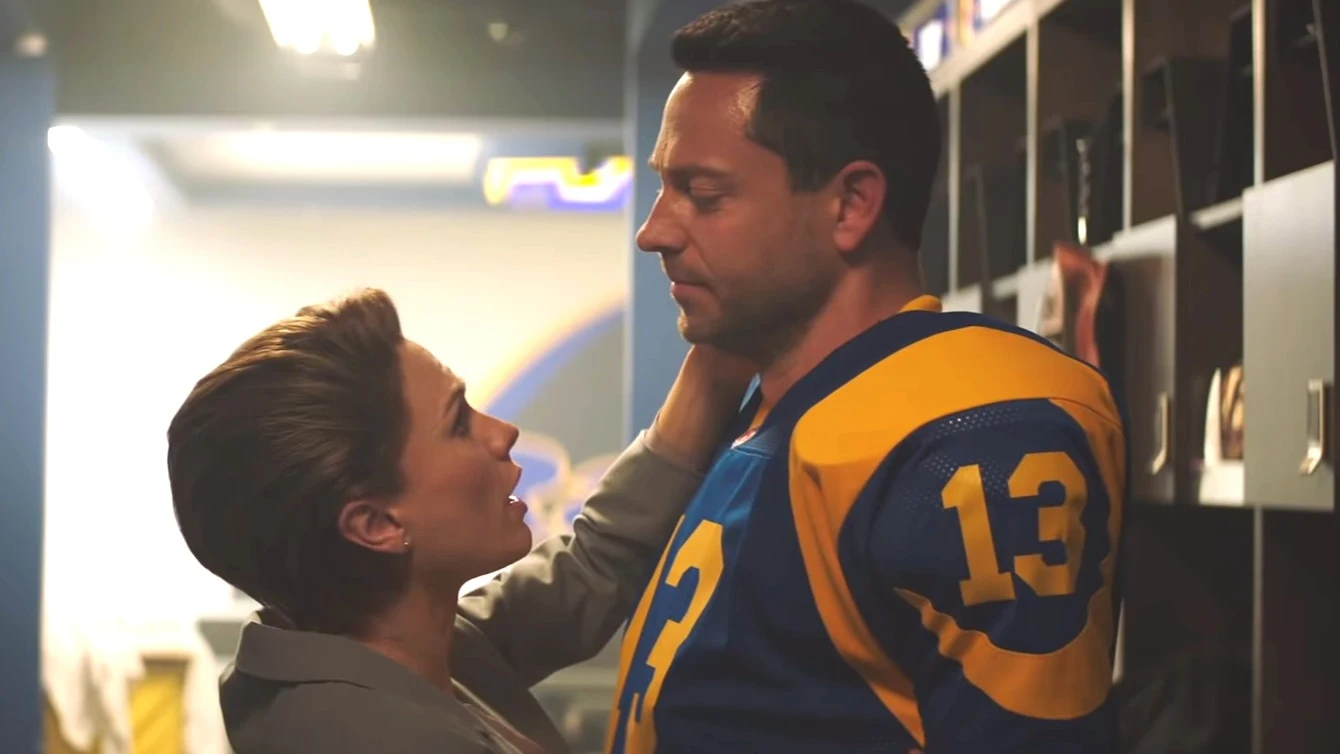 Anna Paquin y Zachary Levi en 'American Underdog' Anna Paquin y Zachary Levi en 'American Underdog'