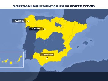 Aumentan a 10 las comunidades que se plantean volver a hacer obligatorio el uso del Pasaporte Covid