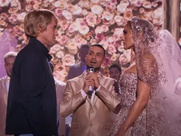Owen Wilson y Jennifer Lopez en 'Cásate conmigo' Owen Wilson y Jennifer Lopez en 'Cásate conmigo'